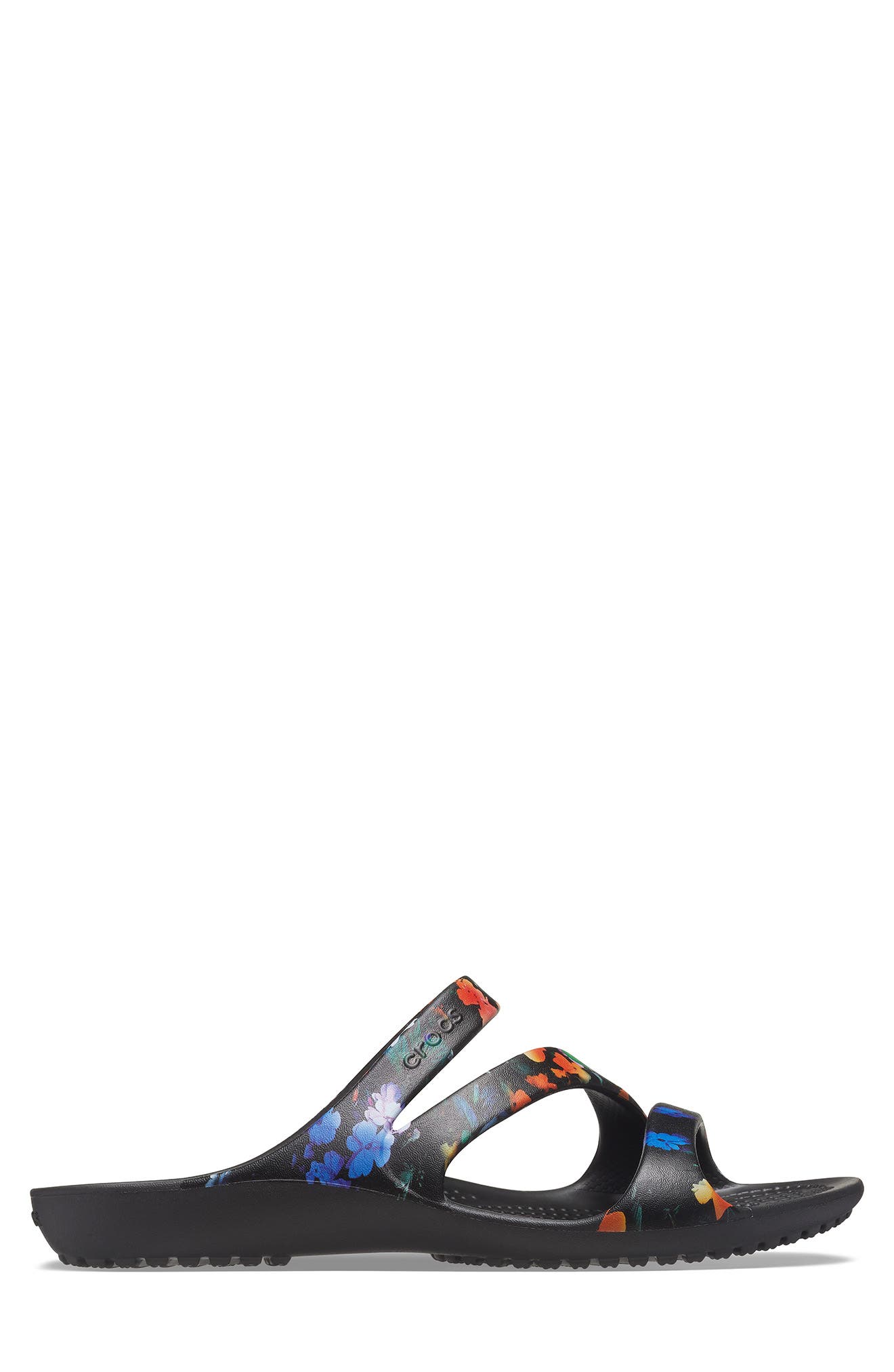 Kadee II Graphic Sandal, Alternate, color, BLACK