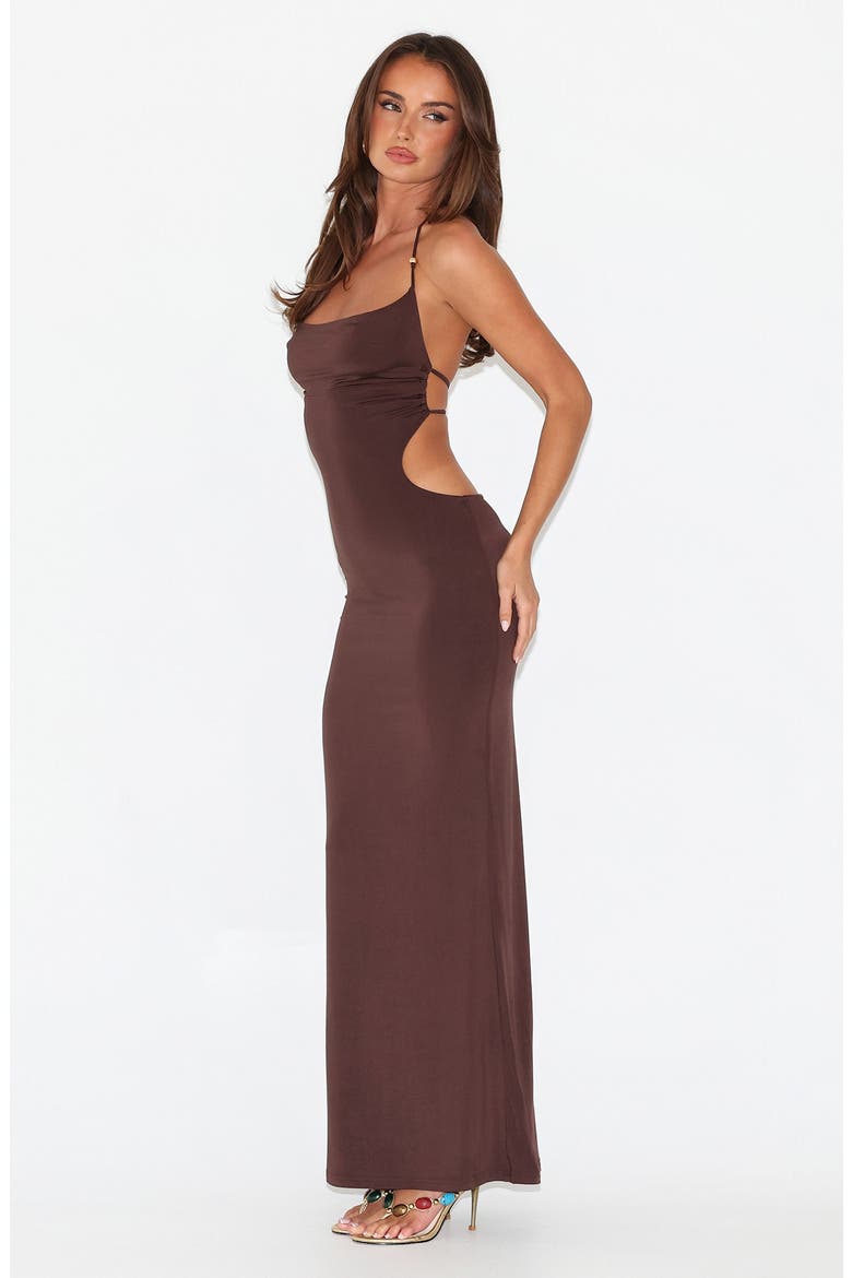 Suriya Maxi Dress, Alternate, color, CHOCOLATE BROWN