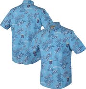 Reyn Spooner Men's Reyn Spooner  Light Blue Kansas City Royals Kekai Performance Button-Up Top