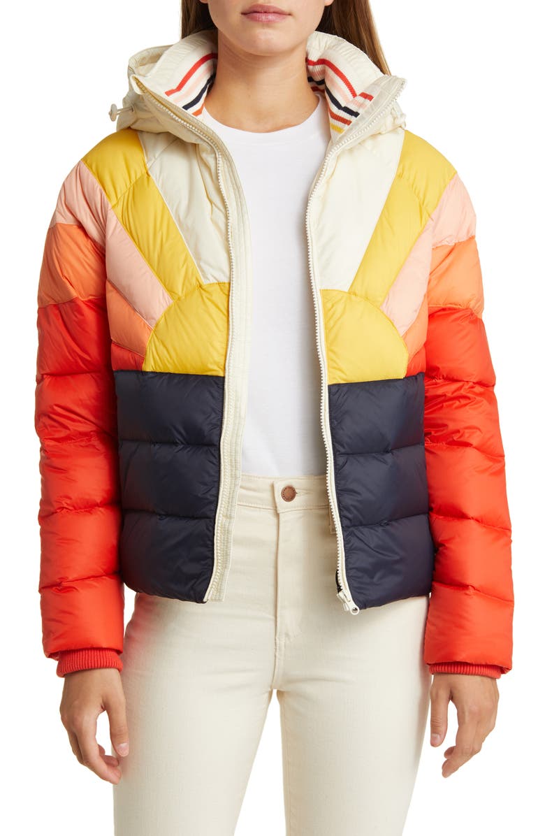 Marine Layer Archive Après Sunset Down Puffer Jacket, Main, color,