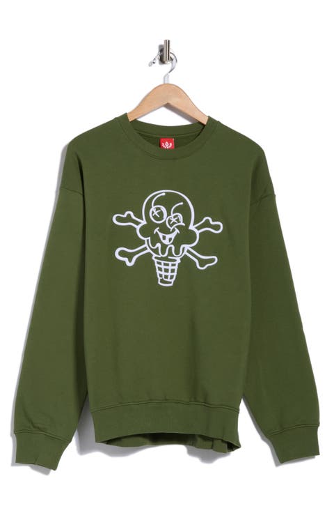 Cones & Bones Cotton Sweatshirt