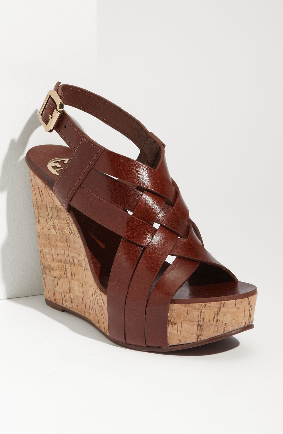 'Ace' Wedge Sandal, Main, color, SIENNA