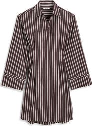 Madewell Tucked Long Sleeve Mini Shirtdress