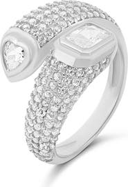 SHYMI Multishape Pavé Wrap Ring