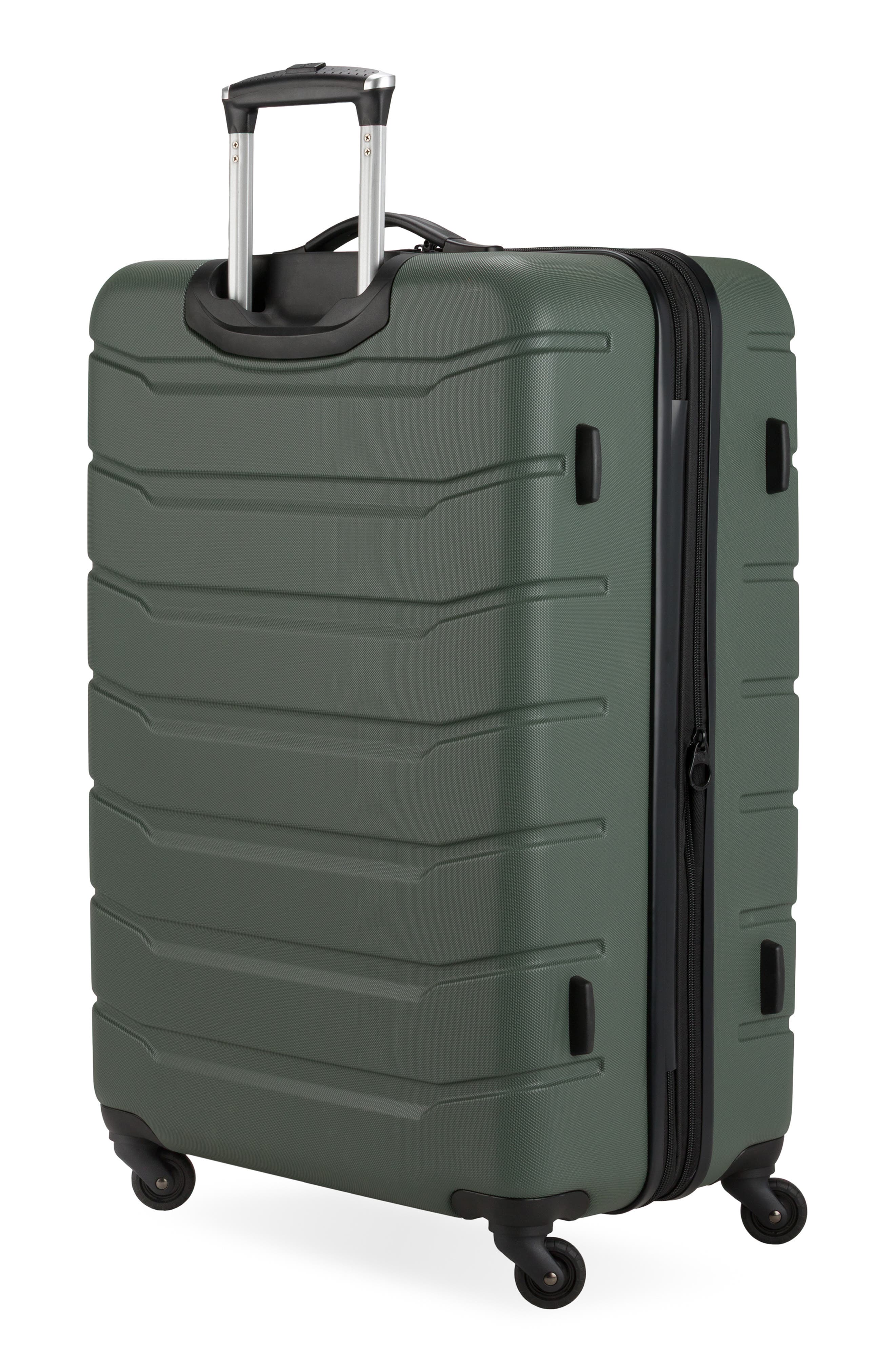SWISSGEAR 28-Inch Hardside Spinner Suitcase, Alternate, color, Olive