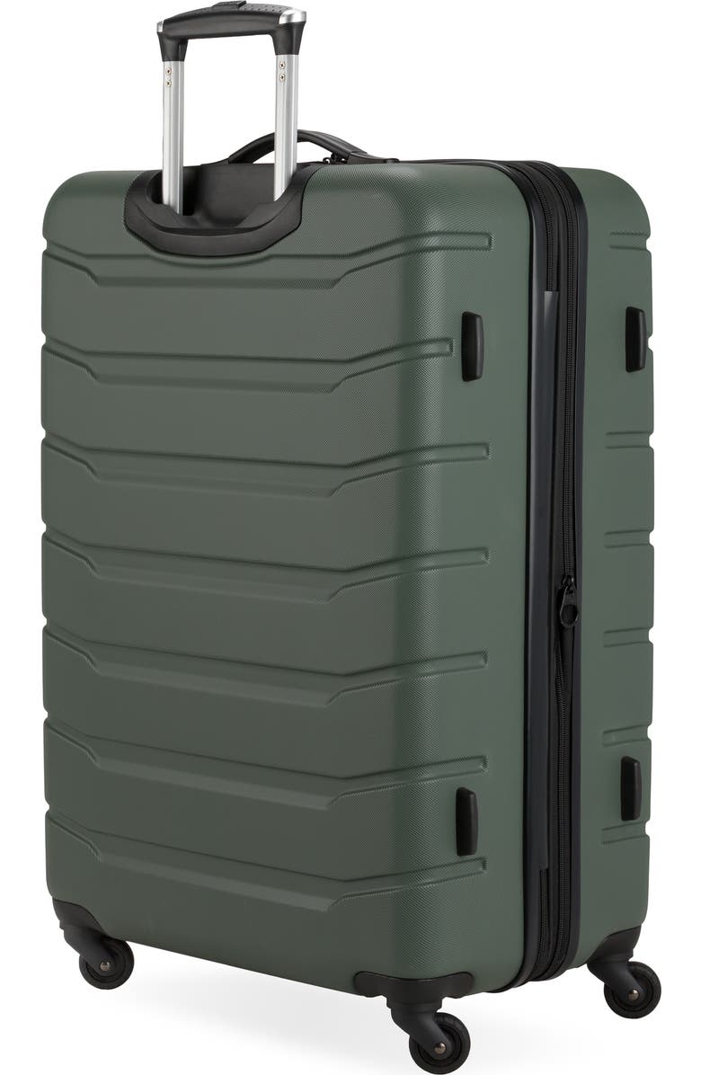 SWISSGEAR 28-Inch Hardside Spinner Suitcase, Alternate, color, Olive