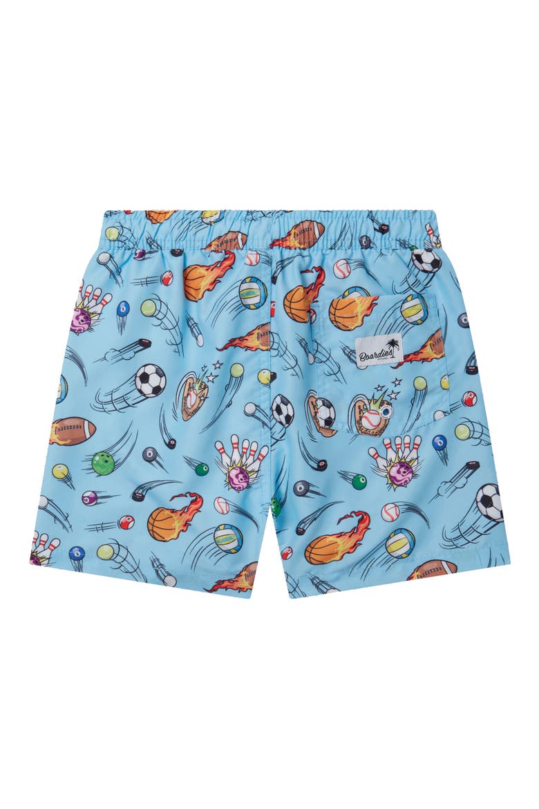 Kids' Zoom Balls Swim Trunks, Alternate, color, BLUE