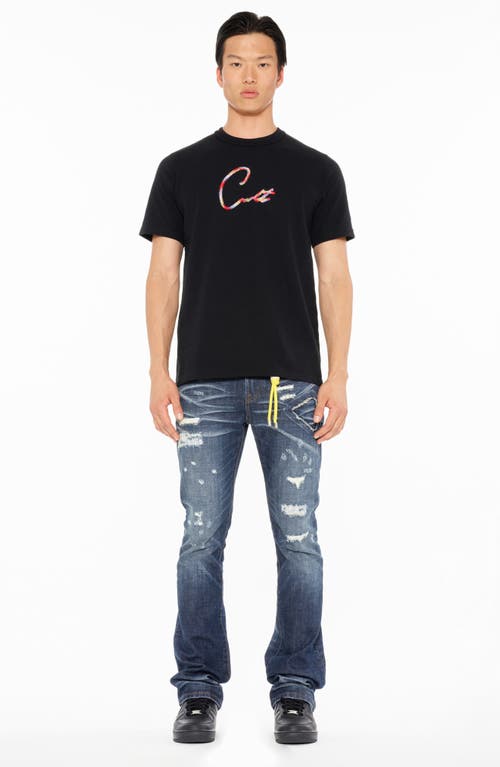 Cult Of Individuality Logo Graphic T-shirt In Black