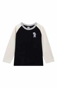 Kids' Star Raglan Sleeve Knit T-Shirt