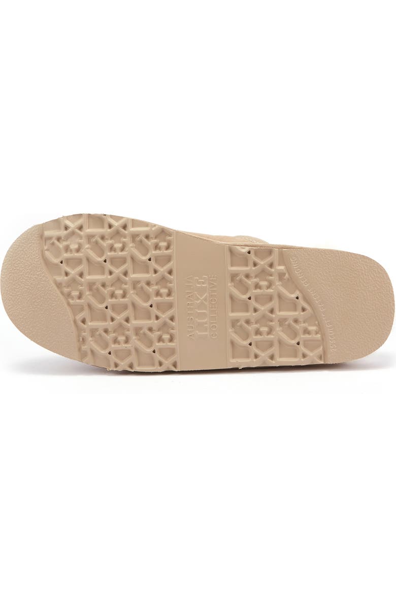 Australia Luxe Collective Mool Genuine Shearling Lined Slipper, Alternate, color, Sand