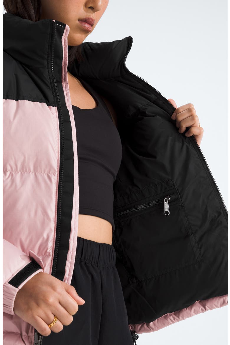 Nuptse® 1996 Packable Quilted 700 Fill Power Down Jacket, Alternate, color, METAL PINK/ TNF BLACK