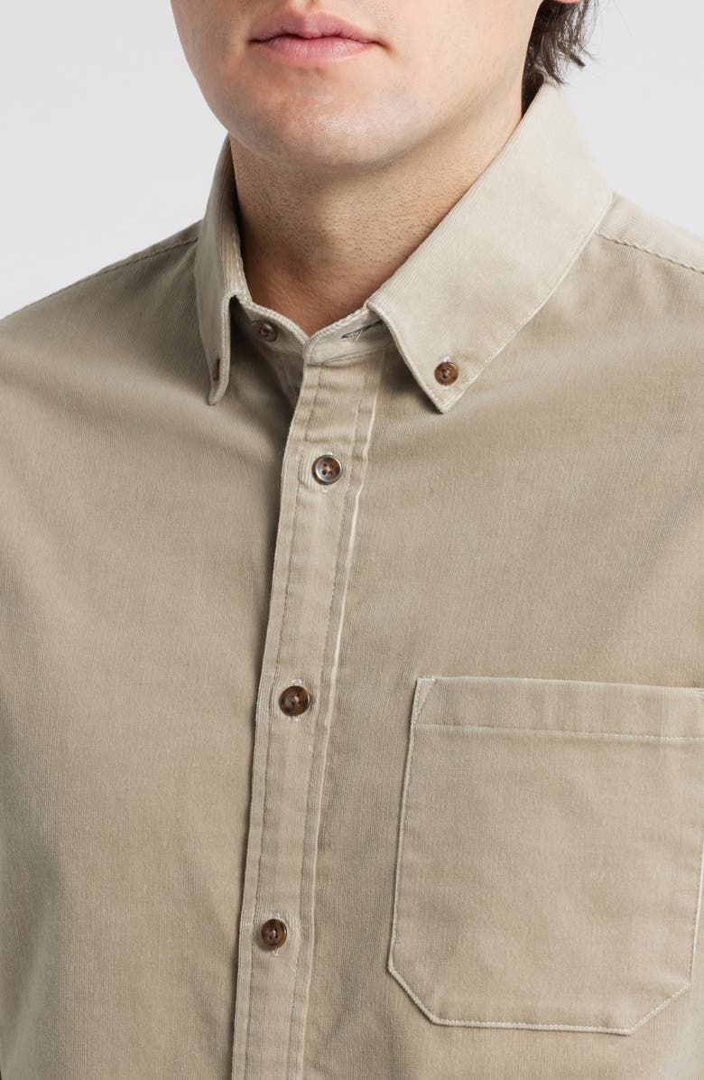 Mizzen+Main Jackson Performance Corduroy Button-Down Shirt, Alternate, color, 