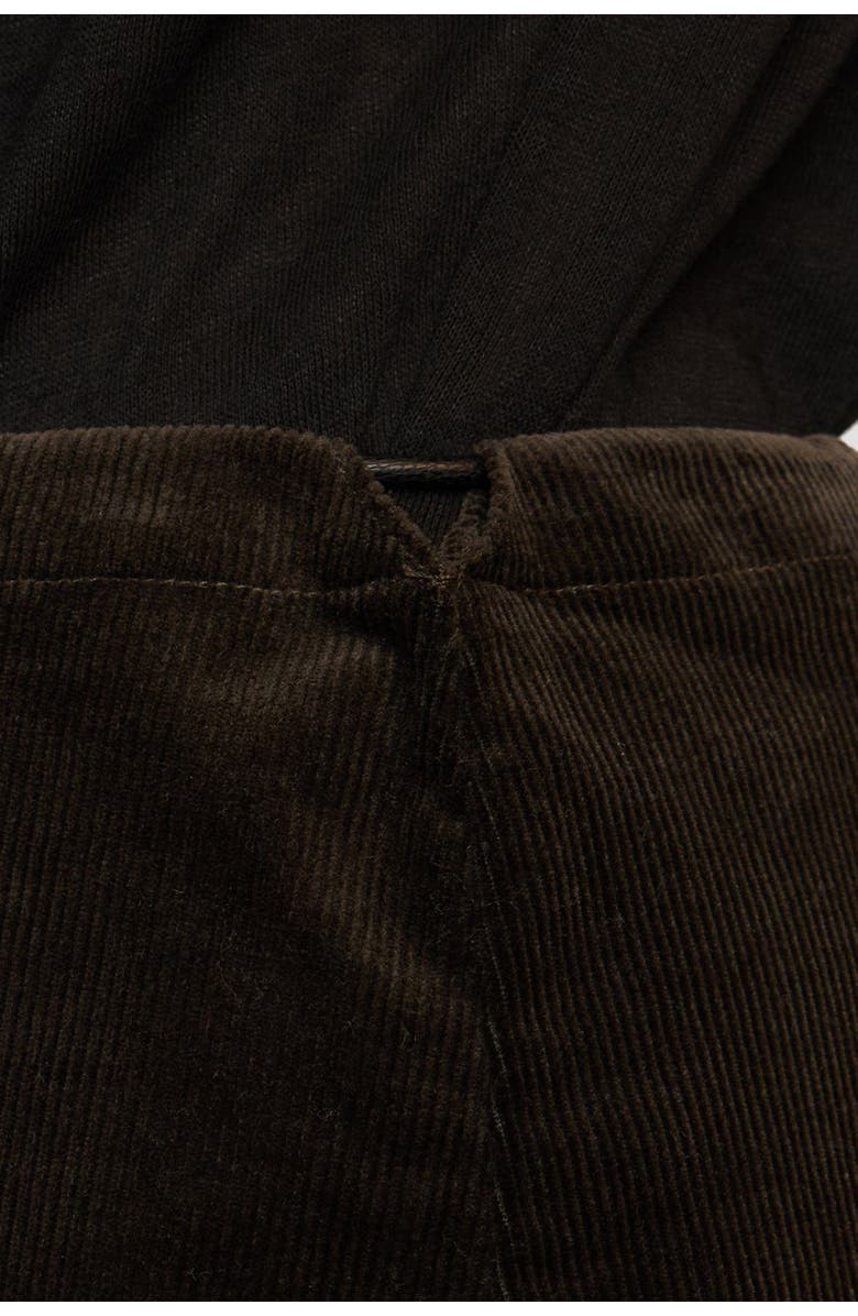 Modern Citizen Bellamy Corduroy Tie-Waist Skirt, Alternate, color, Dark Brown