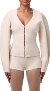 Naked Wardrobe V-Neck Cardigan