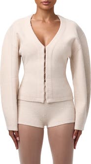 Naked Wardrobe V-Neck Cardigan