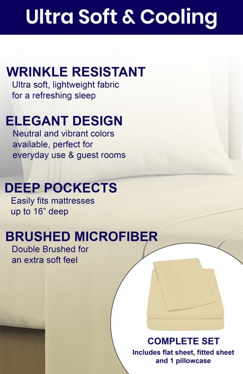 Luxury Home Deep Pocket Premium Bed Sheet Set