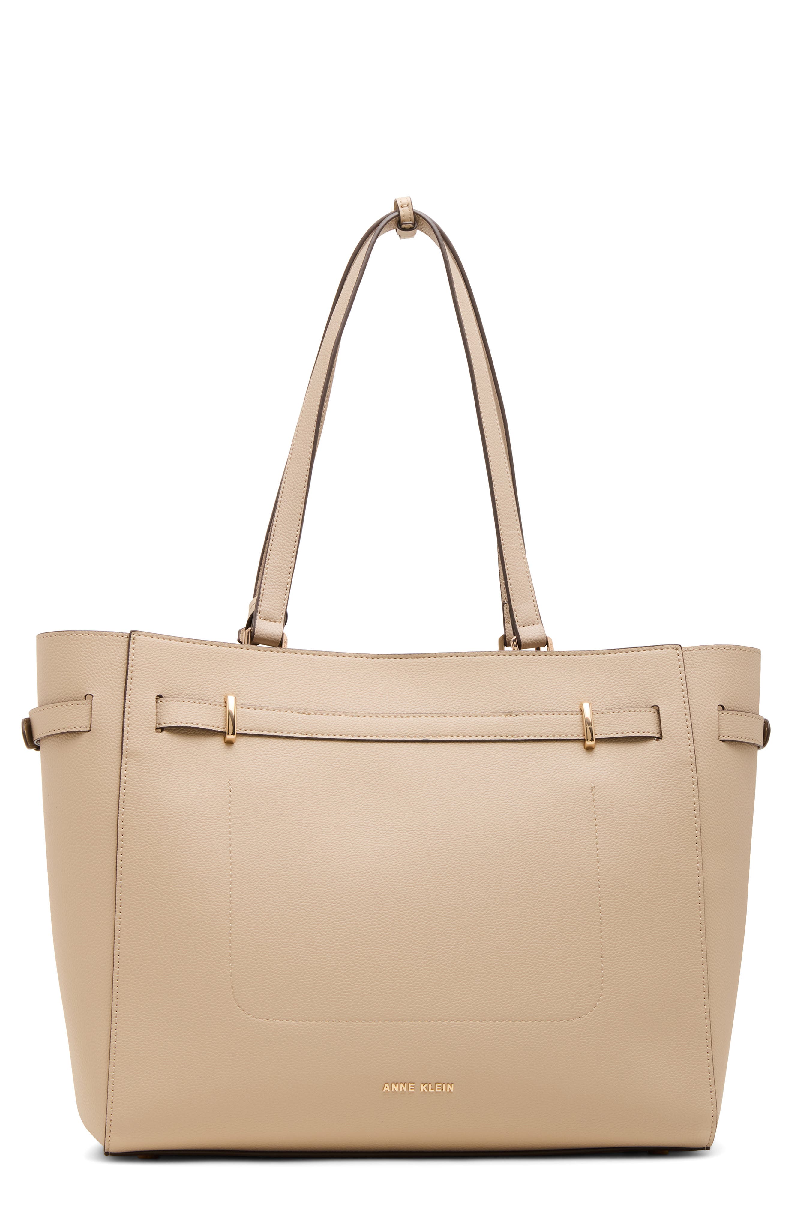 Anne Klein Belted Tote Bag, Main, color, 