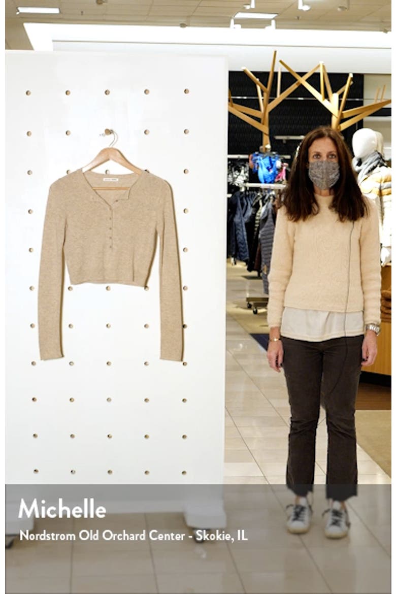 Cashmere Henley Top video