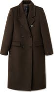 MANGO Double Breasted Coat