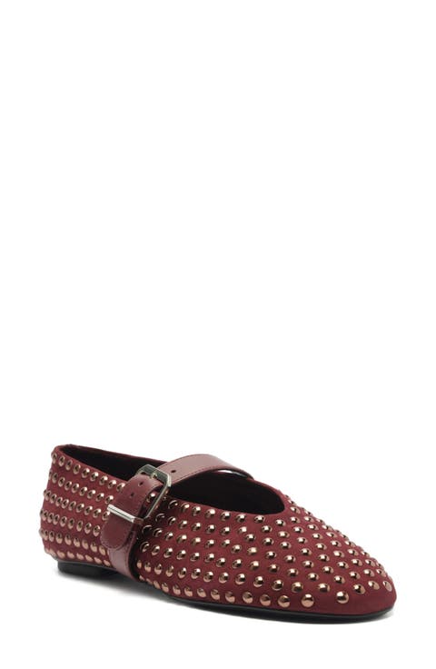 Eiza Shine Mary Jane Flat (Women)