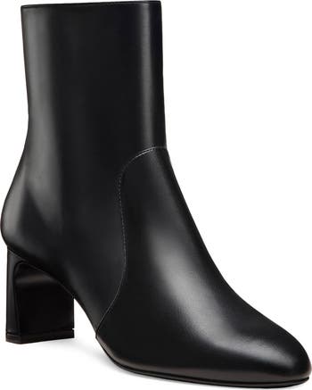 Stuart Weitzman Babette 60 Leather Bootie (Women) | Nordstrom