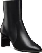 Stuart Weitzman Babette 60 Leather Bootie