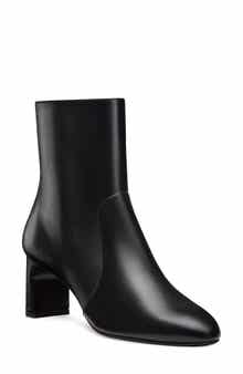 Stuart Weitzman Babette 60 Leather Bootie