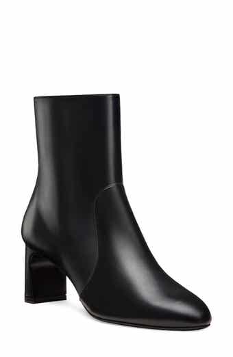 Stuart Weitzman Babette 60 Leather Bootie