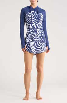 JANTZEN Hooded UPF 50+ Cover-Up Dress