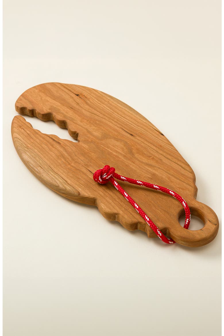 Lobster Claw Serving Board, Alternate, color, Natural