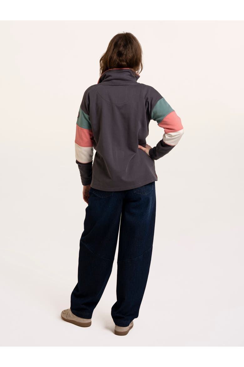 Wilverley Quarter Zip Sweatshirt, Alternate, color, Navy