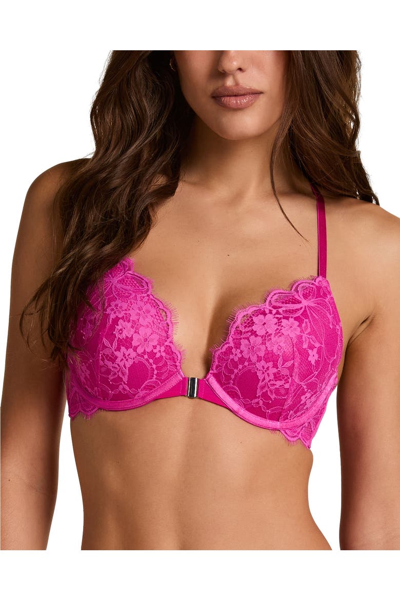 Prina Push-Up Bra, Main, color, Rose Violet