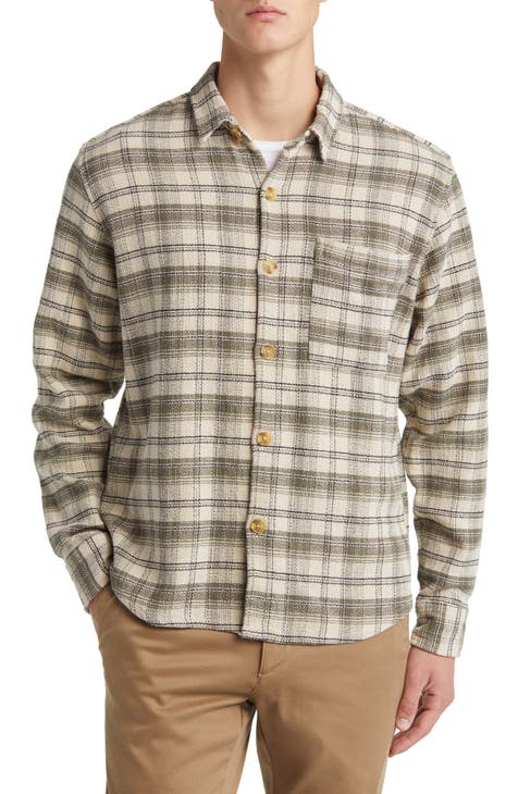 Buzz Plaid Button-Up Shirt