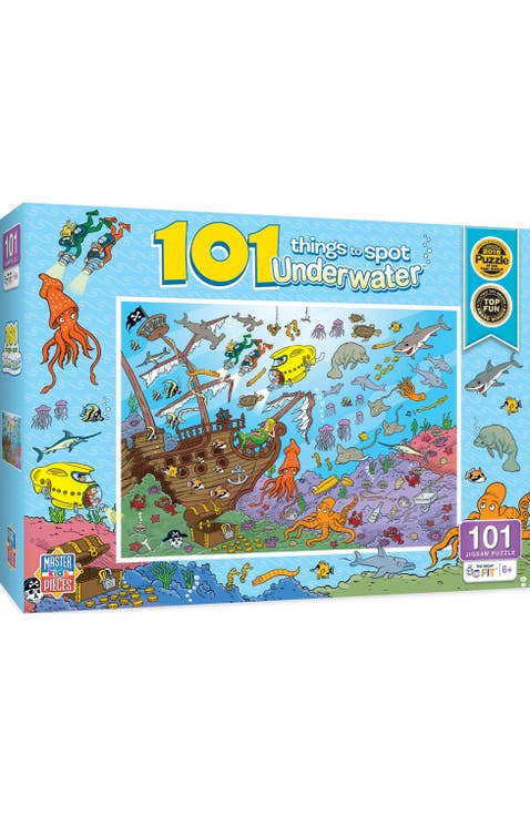 101 Things to Spot Sea 100 Piece Puzzle