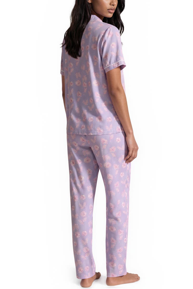 3-Piece Notch Pajama Set, Alternate, color, BLUE
