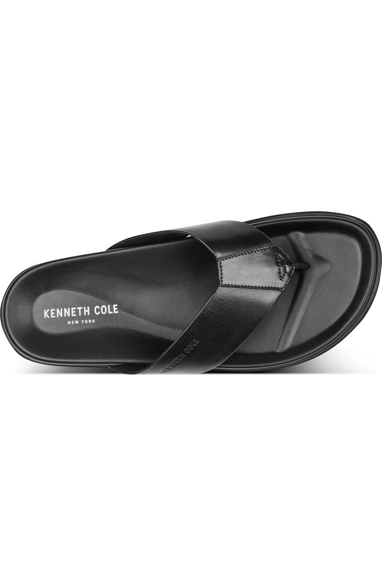 Kenneth Cole New York Worly Flip Flop, Alternate, color, Black/ Black/ Black