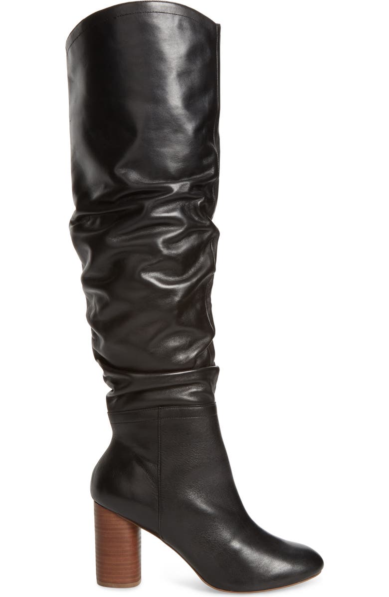 Sole Society Bali Slouchy Over the Knee Boot, Alternate, color,