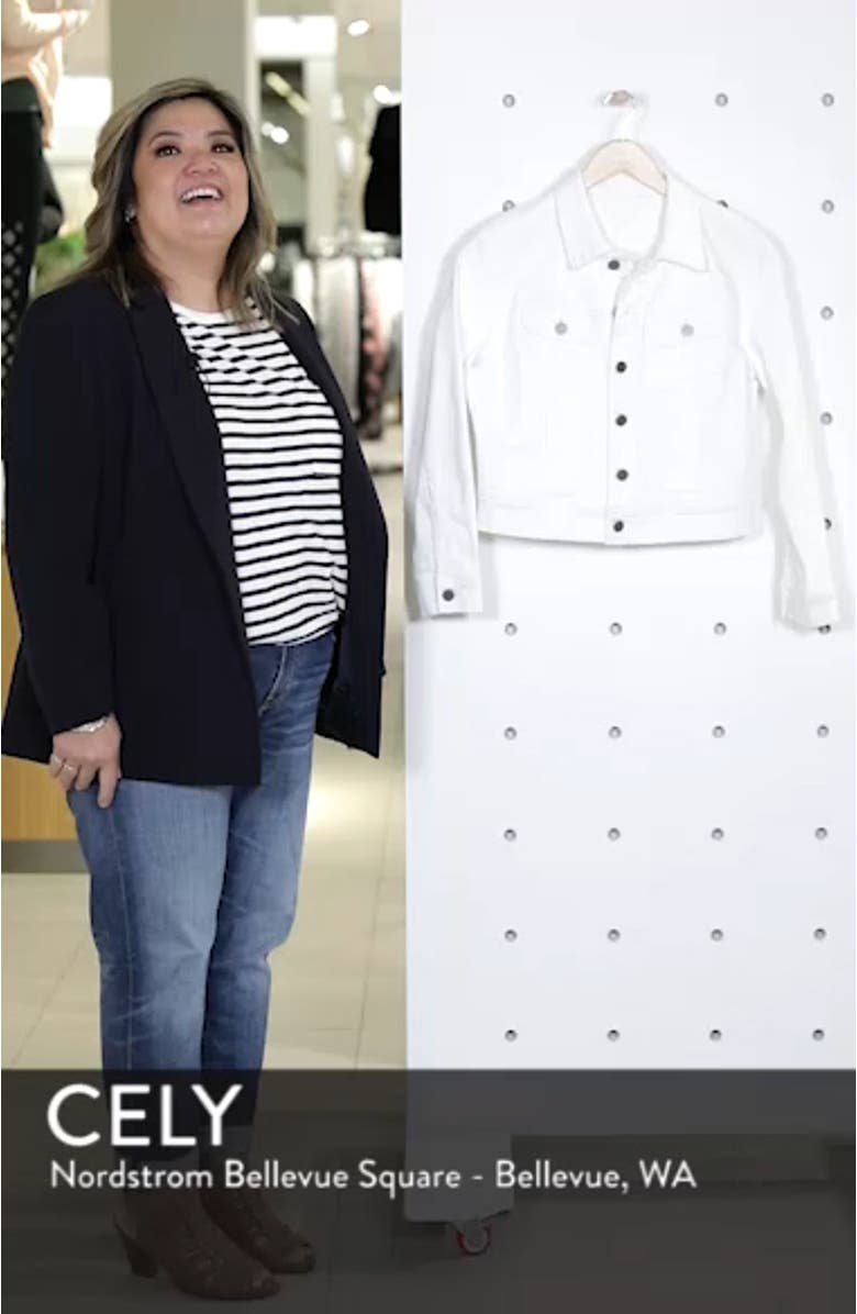 White Denim Jacket, sales video thumbnail