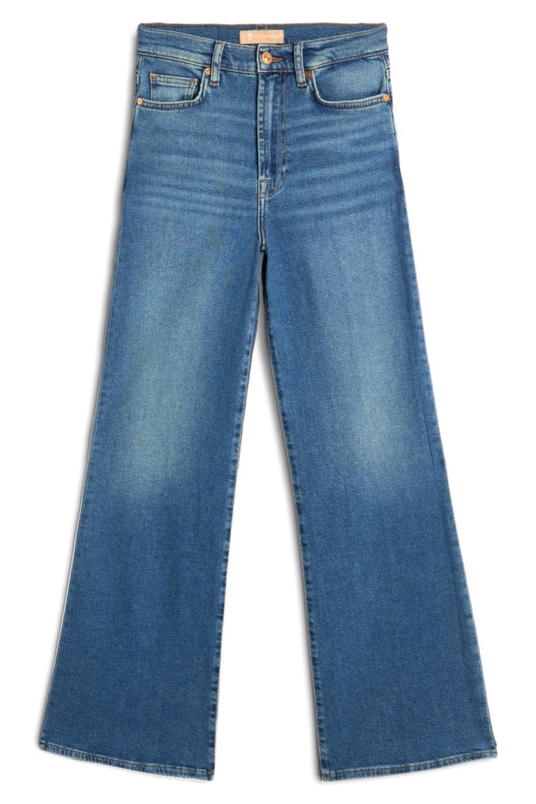 Jo Ultra High Rise Wide Leg Jeans, Alternate, color, SEA LEVEL