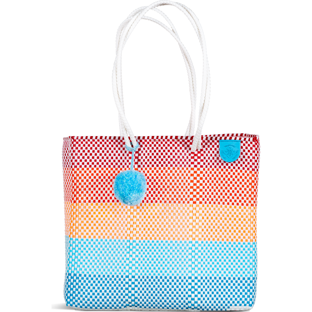 Tin Marin Sunrise Woven Tote In Multi