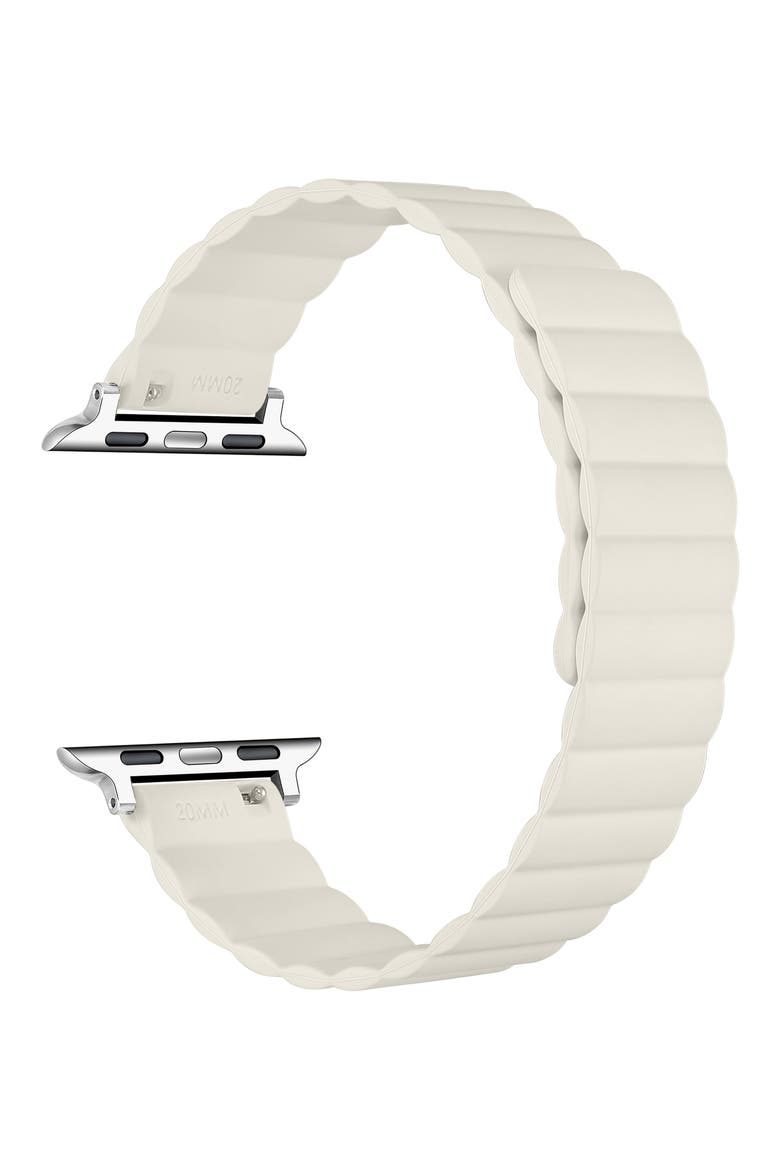 Silicone Apple Watch® Watchband, Alternate, color, IVORY