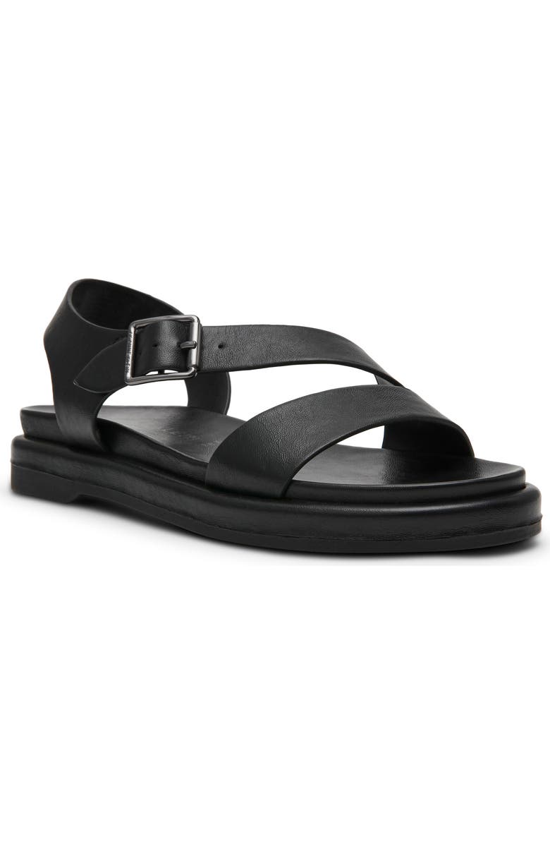 Anne Klein Elzie Sandal, Main, color, Black Pu
