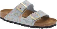 Birkenstock Arizona Flower Print Slide Sandal