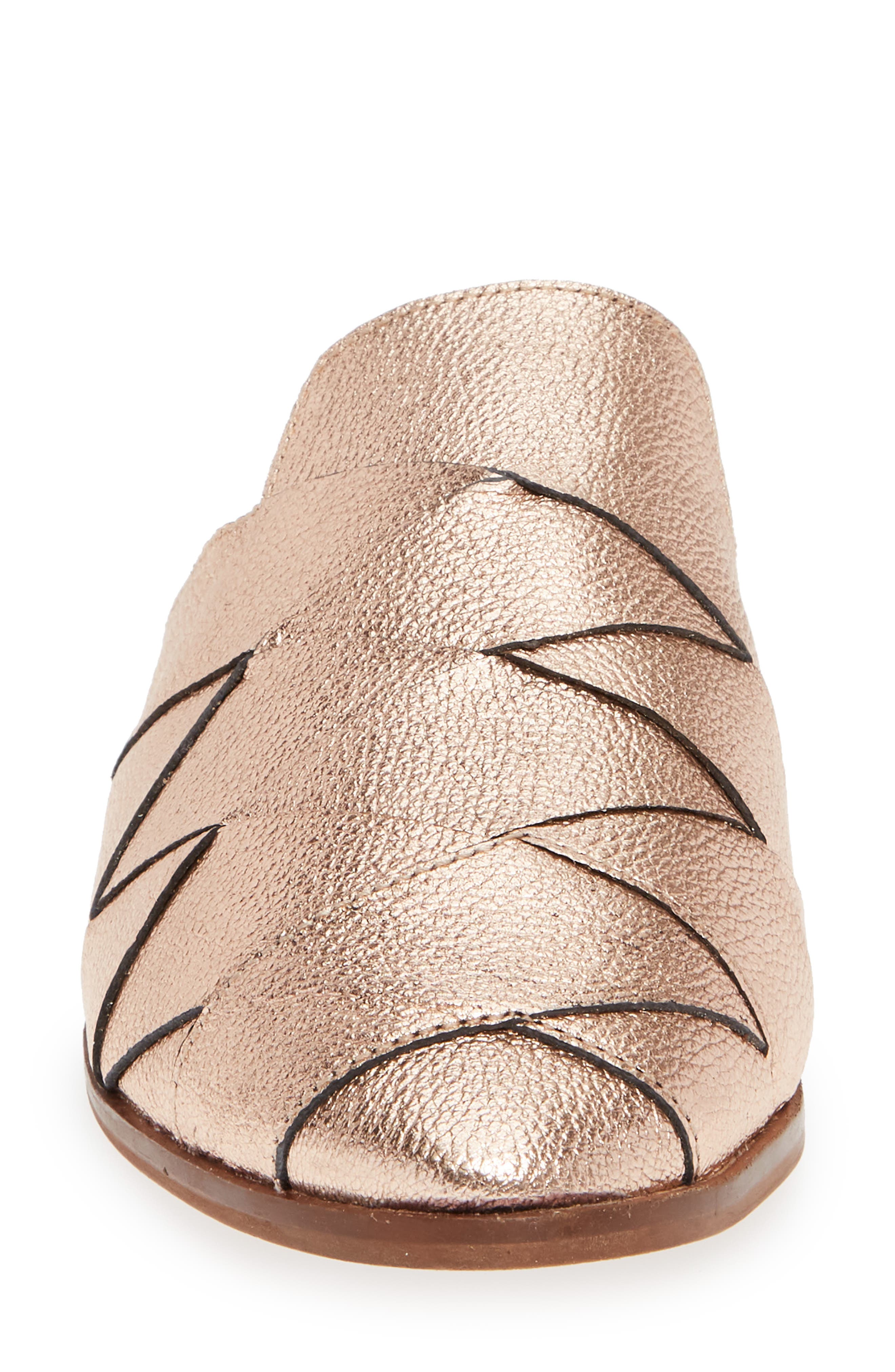 Survival II Mule, Alternate, color, ROSE GOLD LEATHER