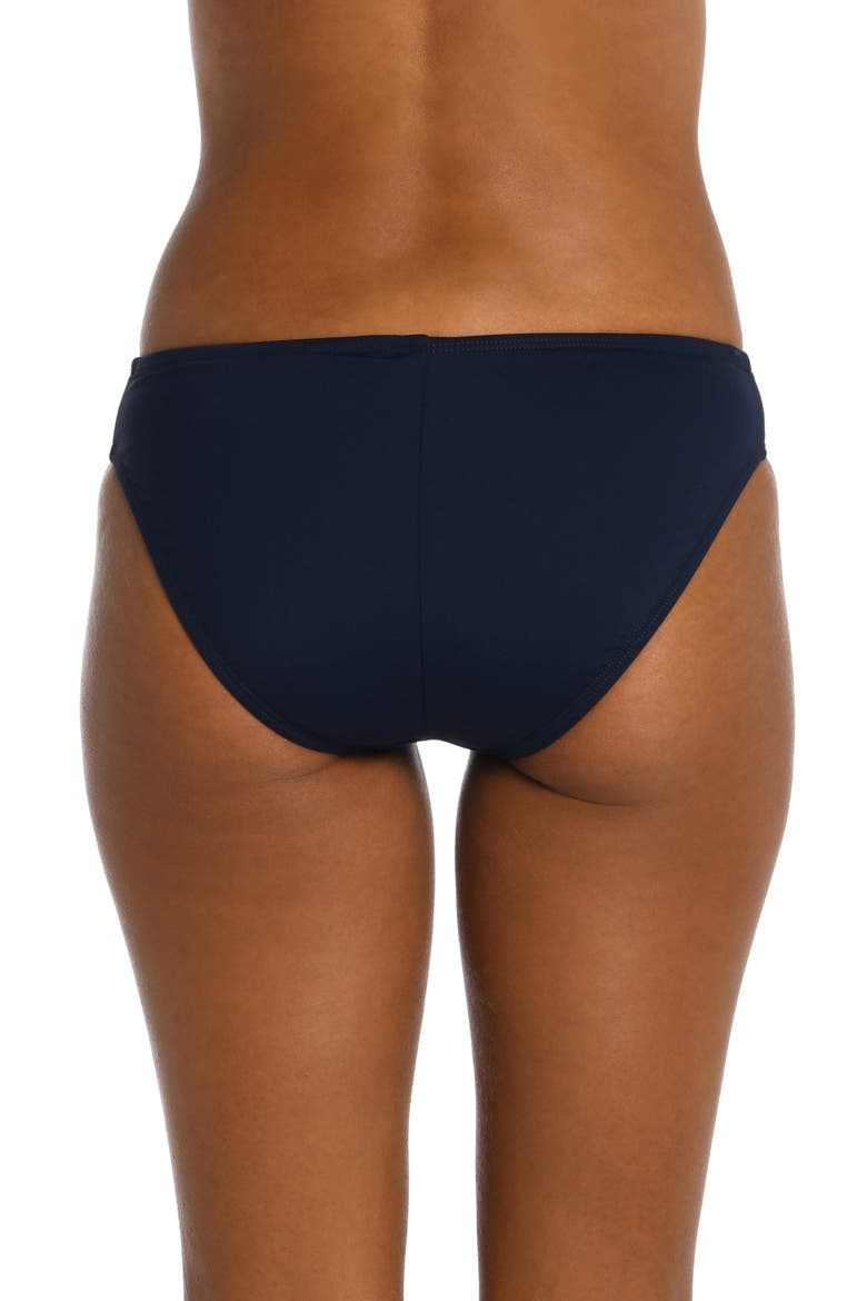 Solid Hipster Bikini Bottoms, Alternate, color, INDIGO