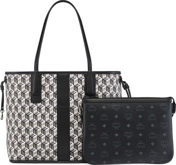 トートバッグ Mcm Borsa Shopper Liz Medium Medium Reversible Liz Shopper in Visetos Cognac | MCM ®US
