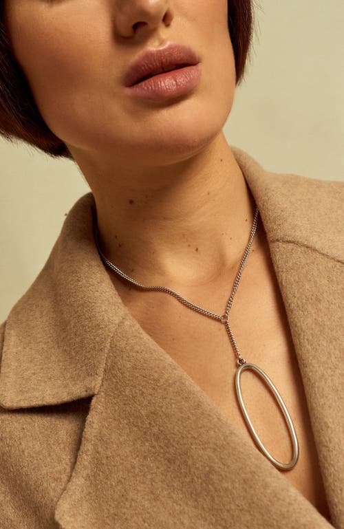 Cxc Skylight Necklace In Metallic