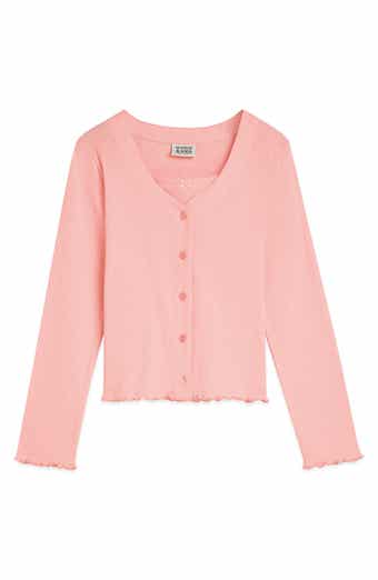 Scotch & Soda Kids' 2Fer Pointelle Cardigan & Sweater Tank Set