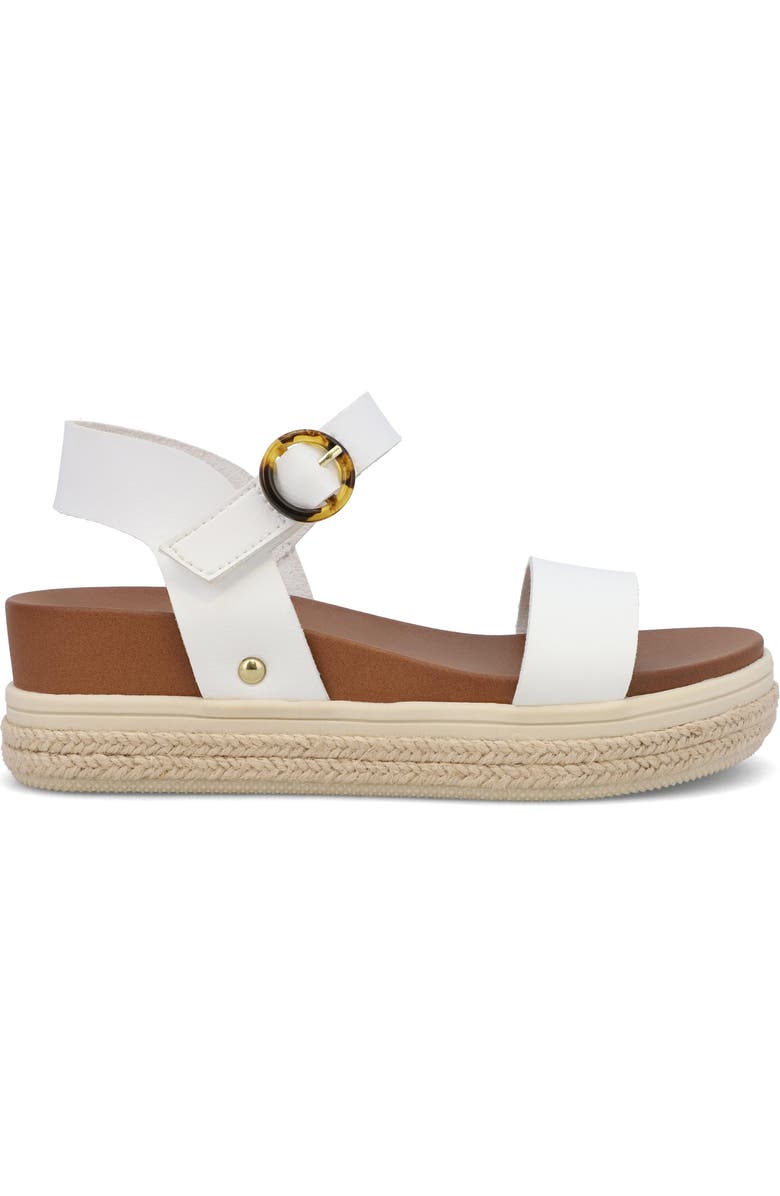 MIA Kids' Pyper Platform Sandal, Alternate, color, White