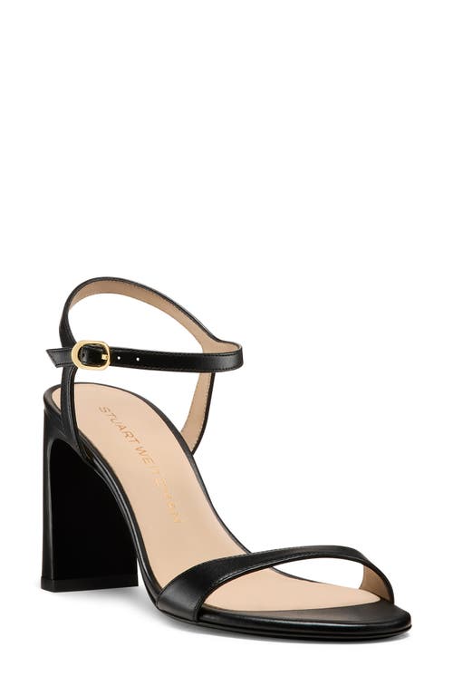 Stuart Weitzman Babette Heeled Sandals Black